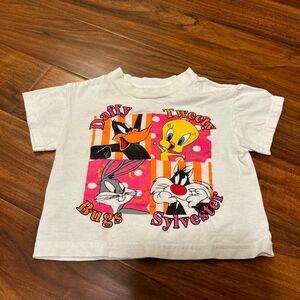 Looney Tunes Vintage 1997 Daffy Duck Sylvester Tweety Bird Bugs Bunny tee shirt